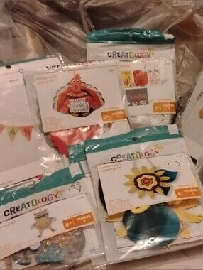 Creatology Craft Kits Kids Art Projects Fall 🍂🍁 Themed Lot of 10 Thankful